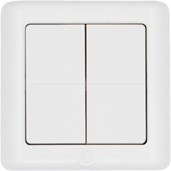 BLU Wall Switch 4 ZB DK White