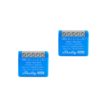 Shelly 1 Mini Gen4 Dual Pack